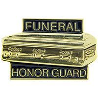 PIN-HONOR GUARD,FUNERAL
