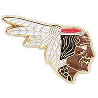 PIN-INDIAN,AMERICAN WARRIOR