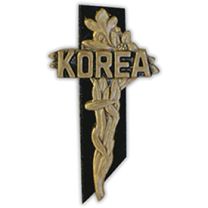 PIN-KOREA,MEMORIAL CROSS