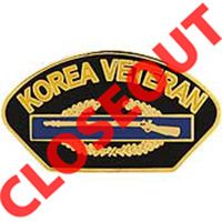 PIN-KOREA,VETERAN,CIB