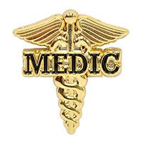PIN-MEDICAL,CADUCEUS,MEDIC