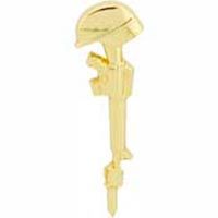 PIN-MEMORIAL,RIFLE