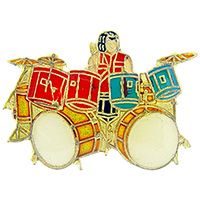 PIN-MUSIC,DRUMS & DRUMMER