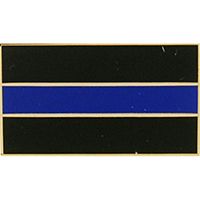 PIN-POL,BLUE LINE,HONOR SYMBOL