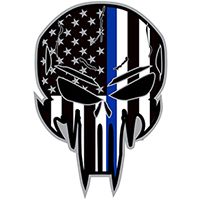 PIN-POLICE,BLUE