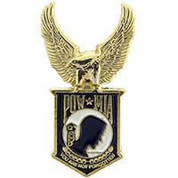 PIN-POW*MIA,EAGLE WINGS