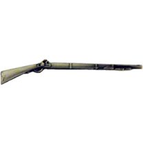 PIN-RIFLE,FLINTLOCK