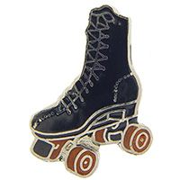 PIN-ROLLER SKATE,BK