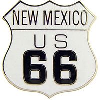PIN-ROUTE 66,NM