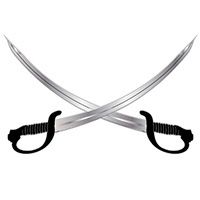 PIN-SWORD,CAVALRY CROSS