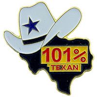 PIN-TEXAN,HAT-101%