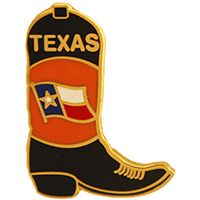 PIN-TEXAS,COWBOY BOOT