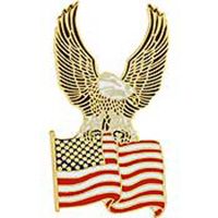 PIN-USA,FLAG,EAGLE,ON TOP
