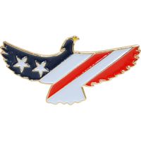 PIN-USA,FLAG,EAGLE,STARS