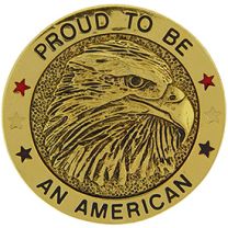 PIN-USA,PROUD TO BE AM.EAGLE
