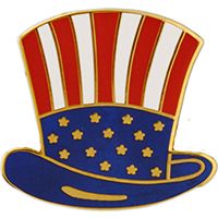 PIN-USA,UNCLE SAM'S HAT
