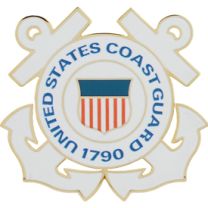 PIN-USCG LOGO,ANCHOR E (XLG)