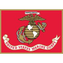 PIN-USMC,FLAG (XLG)