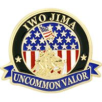 PIN-USMC,IWO JIMA