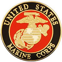 PIN-USMC LOGO C (MED)