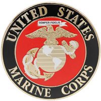 PIN-USMC LOGO D (REG)