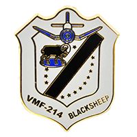 PIN-USMC,VMF-214,BLK,SHEP