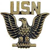 PIN-USN,ENLISTED,CAP BDG.