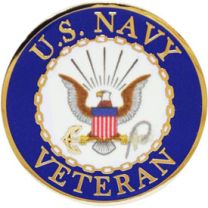 PIN-USN LOGO VETERAN (XLG)