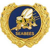 PIN-USN,SEABEES,WREATH