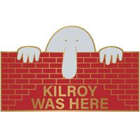 PIN-KILROY WAS HERE