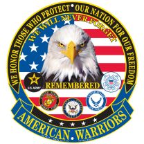SIGN-AMERICAN WARRIORS