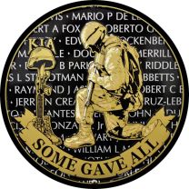 SIGN-KIA SOME GAVE ALL