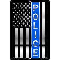 SIGN-POLICE,BLUE LINE