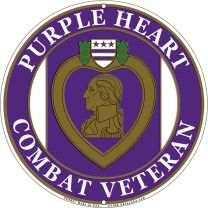 SIGN-PURPLE HEART