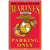 SIGN-U.S.MARINES,PARKING