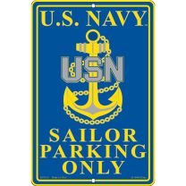 SIGN-U.S.NAVY,PARKING