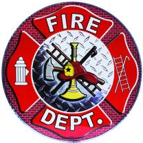 STICKER-FIRE DEPARTMENT