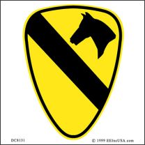 STICKER-U.S. ARMY,001ST CAV DI