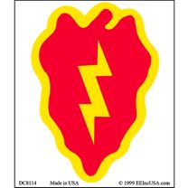 STICKER-U.S. ARMY,025TH DIV