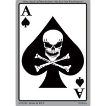STICKER-DEATH ACE