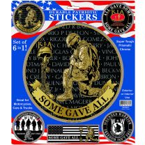 STICKER-KIA*WW,SOME GAVE ALL