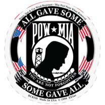 STICKER-POW*MIA,SOME GAVE ALL