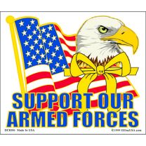 STICKER-SUPPORT OUR ARMED FRCS