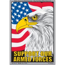 STICKER-SUPPORT OUR ARMED FRCS
