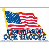 STICKER-SUPPORT OUR TROOPS