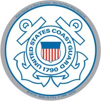 STICKER-U.S. COAST GUARD LOGO