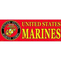 STICKER-U.S. MARINES LOGO