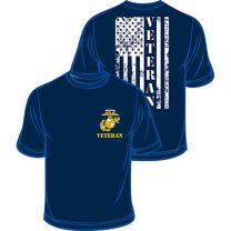 TEE-US MARINES VET FLAG