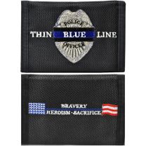 WALLET-POLICE,BLUE LINE II